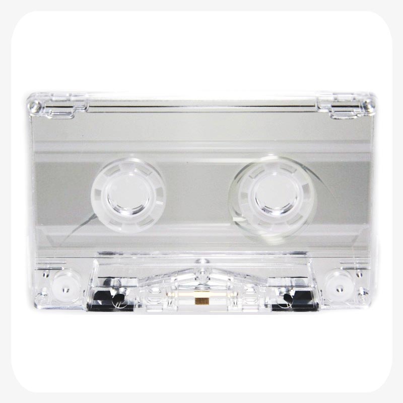 musicassetta trasparente trasparent tapes